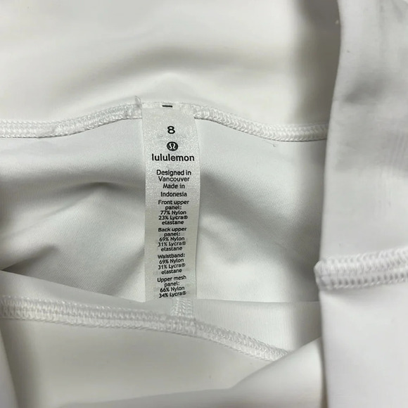 Lululemon NWOT Wunder Under High Rise Tight 25” Inseam Mesh Lace Size 8 - Picture 14 of 14